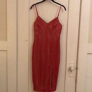 Red Cocktail Dress